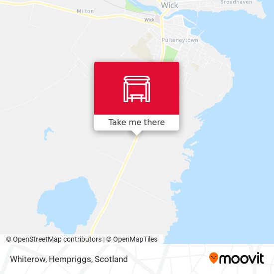 Whiterow, Hempriggs map