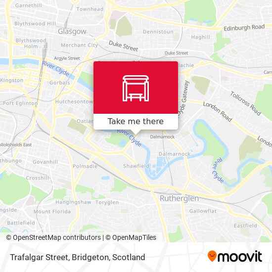 Trafalgar Street, Bridgeton map