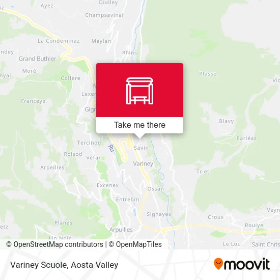 Variney Scuole map