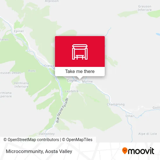 Microcommunity map