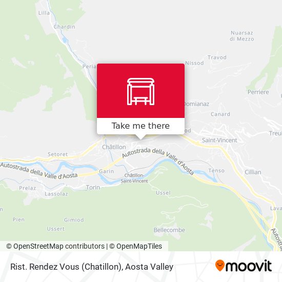 Rist. Rendez Vous (Chatillon) map