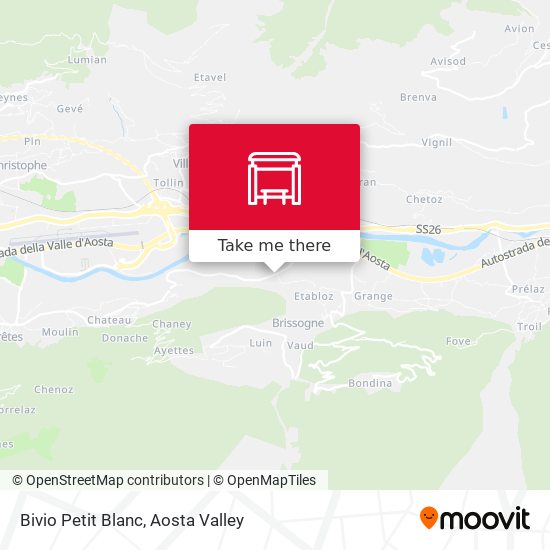 Bivio Petit Blanc map