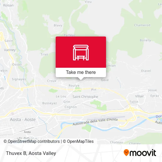 Thuvex B map