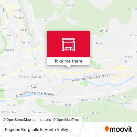 Regione Borgnalle B map