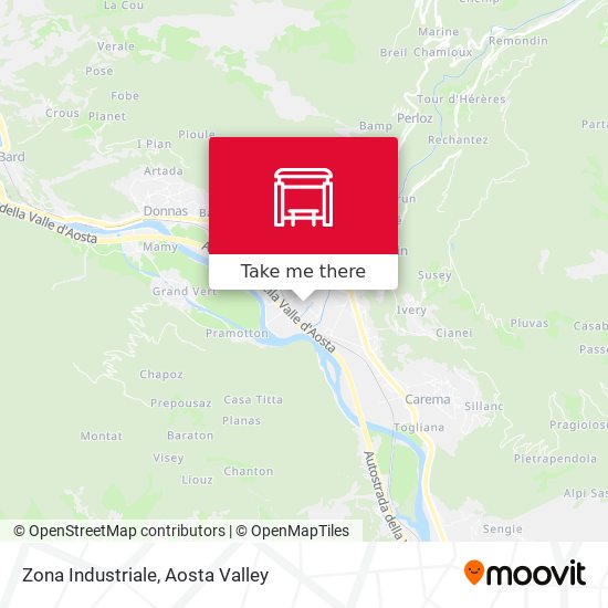 Zona Industriale map