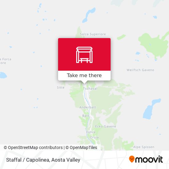 Staffal / Capolinea map