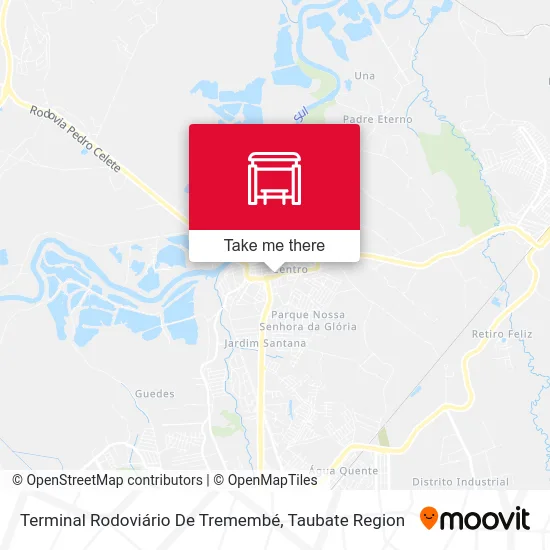 Terminal Rodoviário De Tremembé map