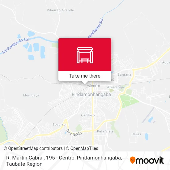 R. Martin Cabral, 195 - Centro, Pindamonhangaba map