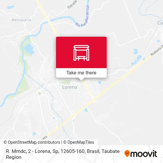 R. Mmdc, 2 - Lorena, Sp, 12605-160, Brasil map