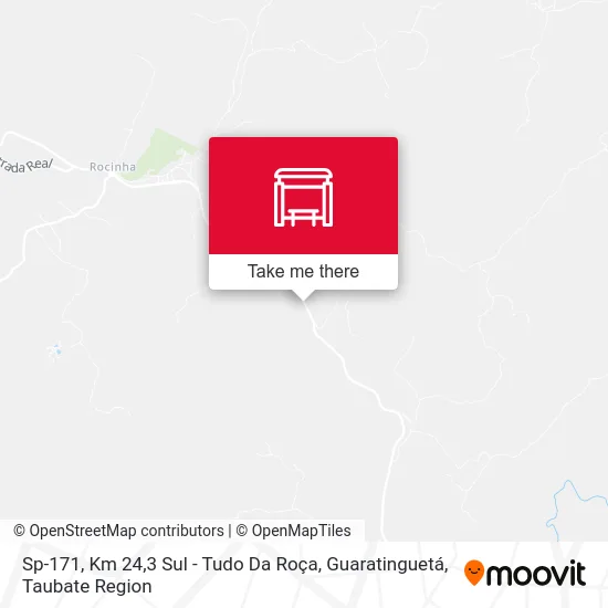 Sp-171, Km 24,3 Sul - Tudo Da Roça, Guaratinguetá map