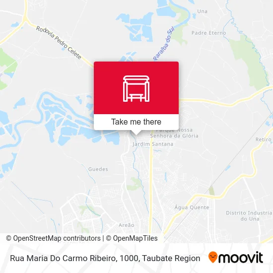 Rua Maria Do Carmo Ribeiro, 1000 map