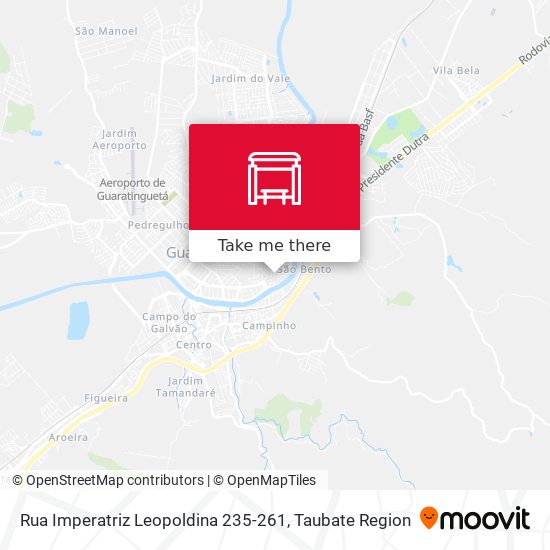 Rua Imperatriz Leopoldina 235-261 map