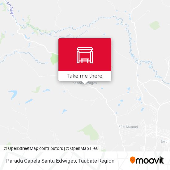Parada Capela Santa Edwiges map