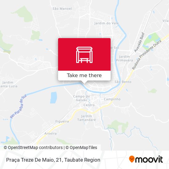 Praça Treze De Maio, 21 map