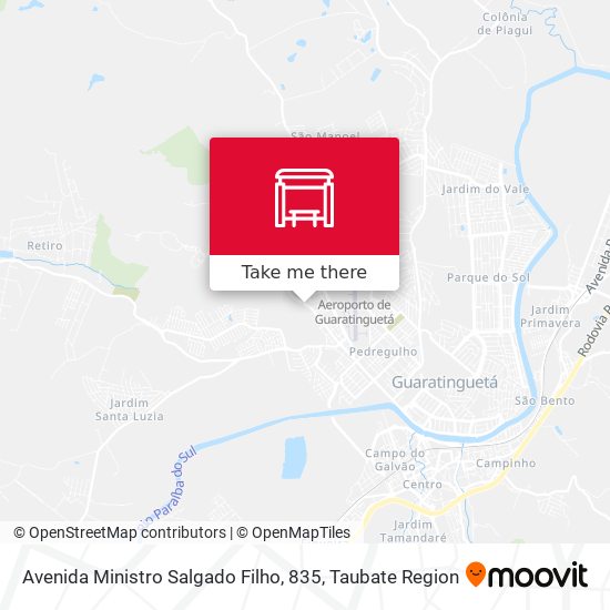 Avenida Ministro Salgado Filho, 835 map