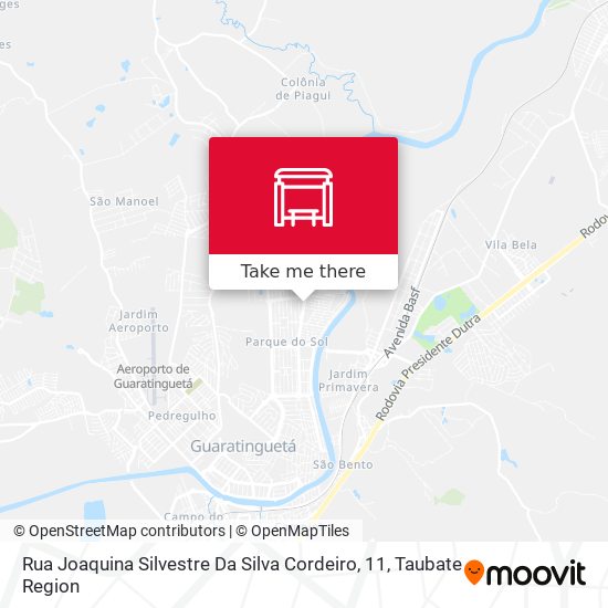 Rua Joaquina Silvestre Da Silva Cordeiro, 11 map