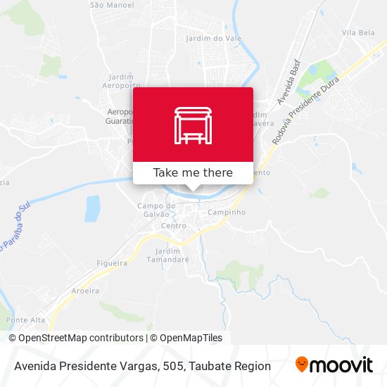 Avenida Presidente Vargas, 505 map