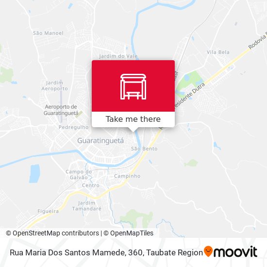 Mapa Rua Maria Dos Santos Mamede, 360