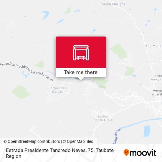 Estrada Presidente Tancredo Neves, 75 map