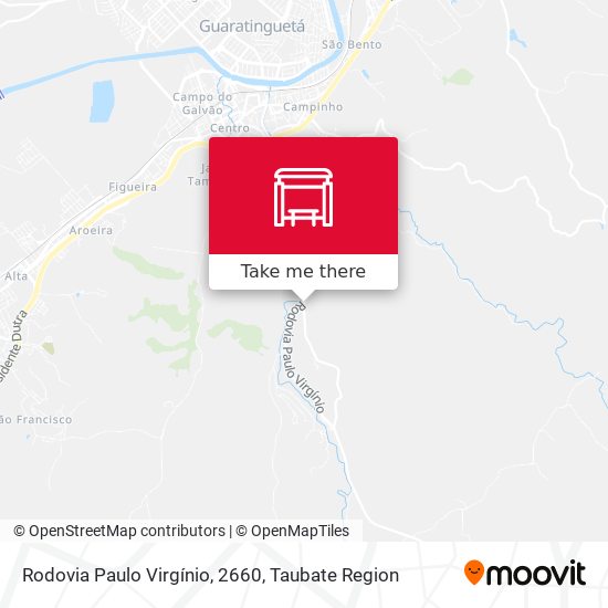 Rodovia Paulo Virgínio, 2660 map