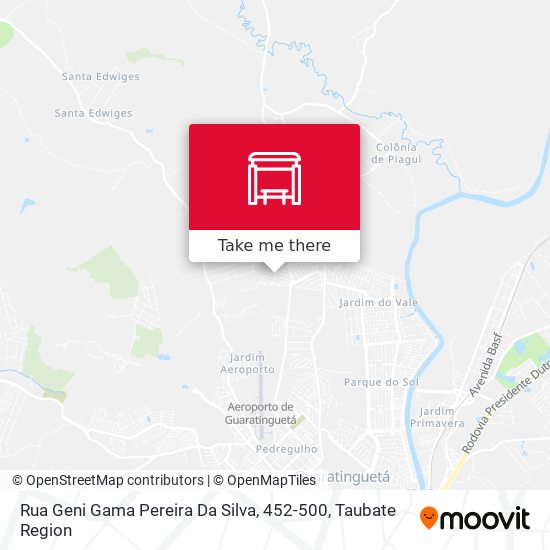 Rua Geni Gama Pereira Da Silva, 452-500 map