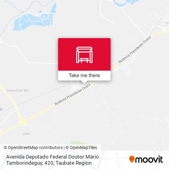 Avenida Deputado Federal Doutor Mário Tamborindeguy, 420 map