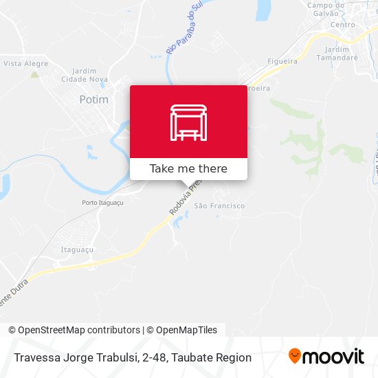 Mapa Travessa Jorge Trabulsi, 2-48