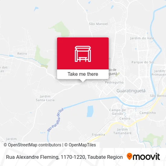 Rua Alexandre Fleming, 1170-1220 map
