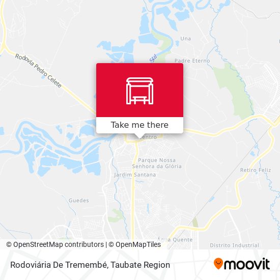 Rodoviária De Tremembé map