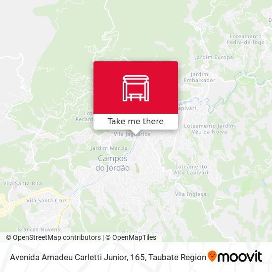 Mapa Avenida Amadeu Carletti Junior, 165