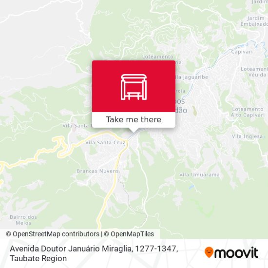 Avenida Doutor Januário Miraglia, 1277-1347 map