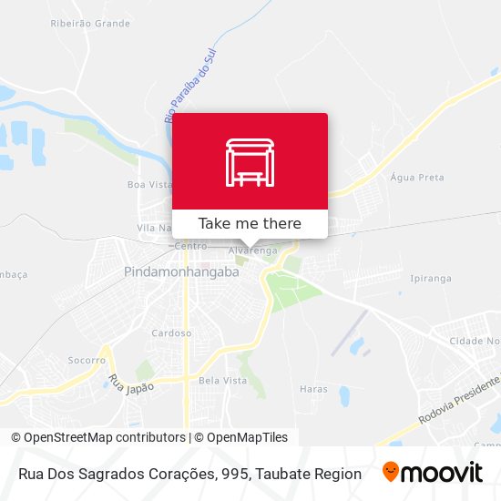 Rua Dos Sagrados Corações, 995 map