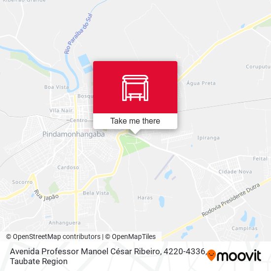 Avenida Professor Manoel César Ribeiro, 4220-4336 map