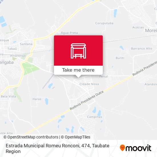 Estrada Municipal Romeu Ronconi, 474 map