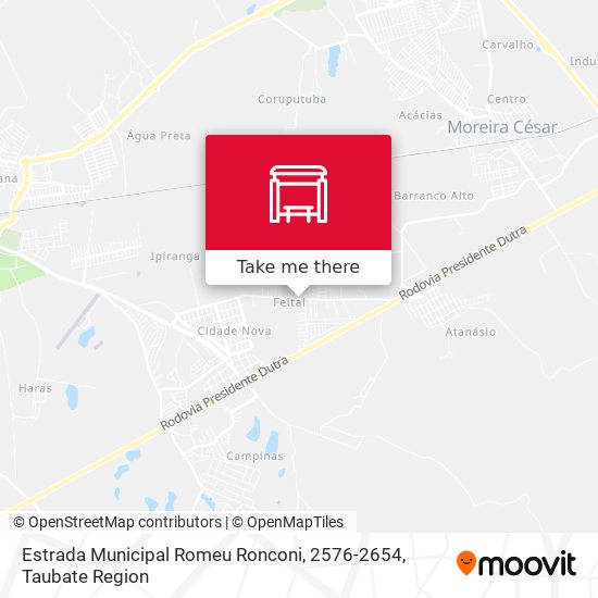 Estrada Municipal Romeu Ronconi, 2576-2654 map