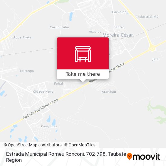 Estrada Municipal Romeu Ronconi, 702-798 map