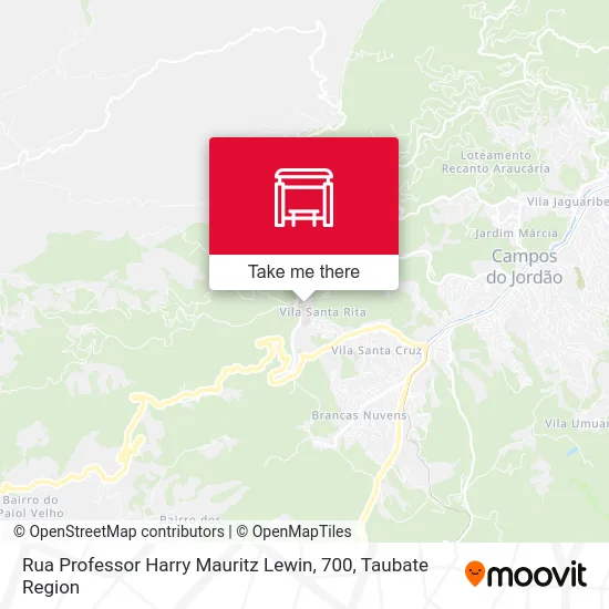 Rua Professor Harry Mauritz Lewin, 700 map