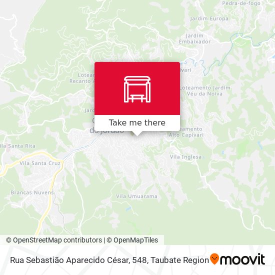 Rua Sebastião Aparecido César, 548 map