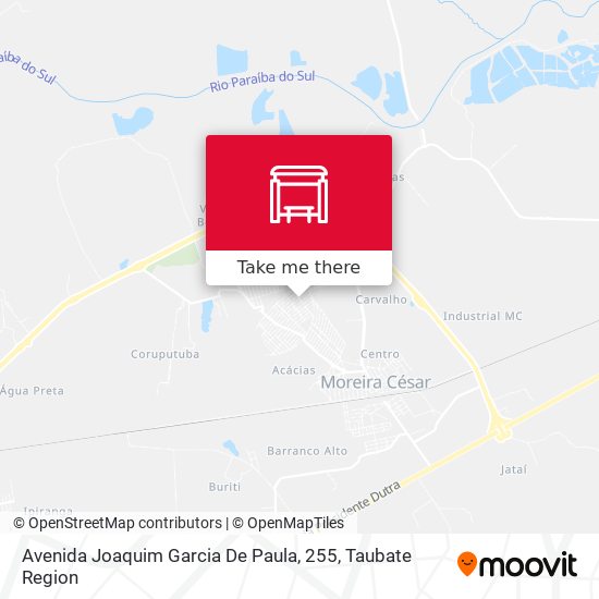 Avenida Joaquim Garcia De Paula, 255 map