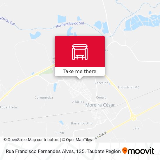 Rua Francisco Fernandes Alves, 135 map
