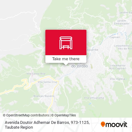 Avenida Doutor Adhemar De Barros, 973-1125 map