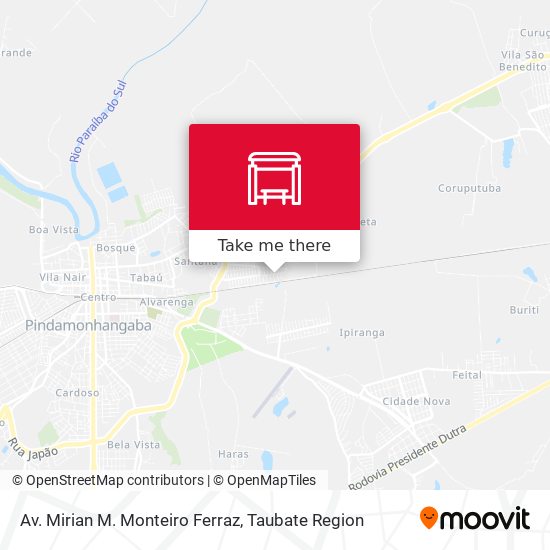 Av. Mirian M. Monteiro Ferraz map