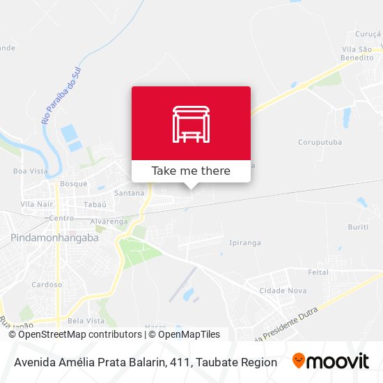 Avenida Amélia Prata Balarin, 411 map