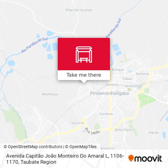 Mapa Avenida Capitão João Monteiro Do Amaral L, 1106-1170