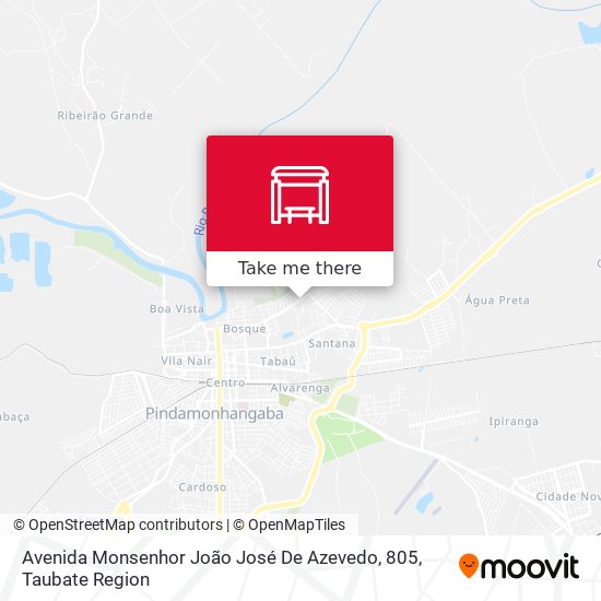 Avenida Monsenhor João José De Azevedo, 805 map