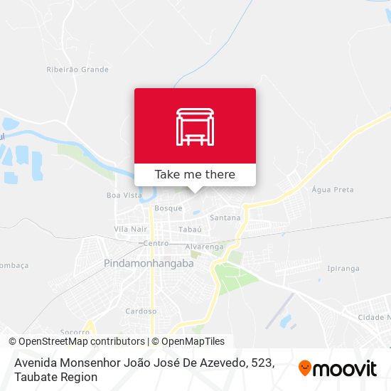 Avenida Monsenhor João José De Azevedo, 523 map