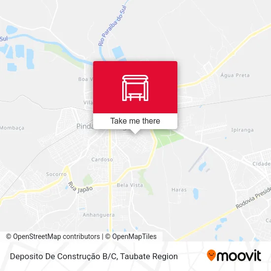 Deposito De Construção B/C map