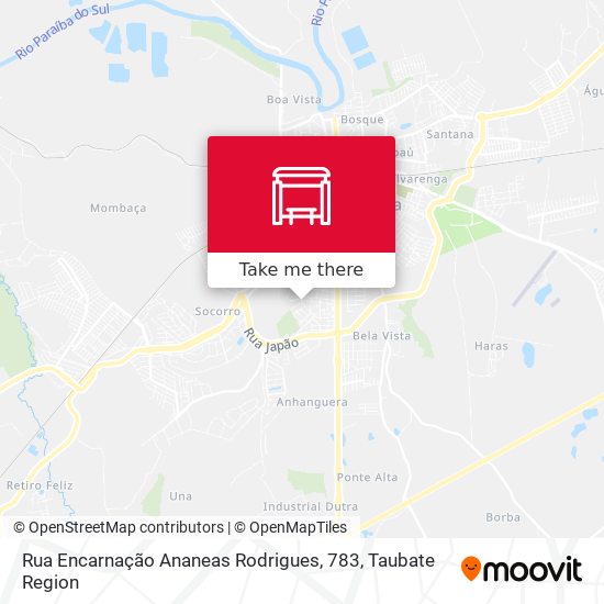 Rua Encarnação Ananeas Rodrigues, 783 map