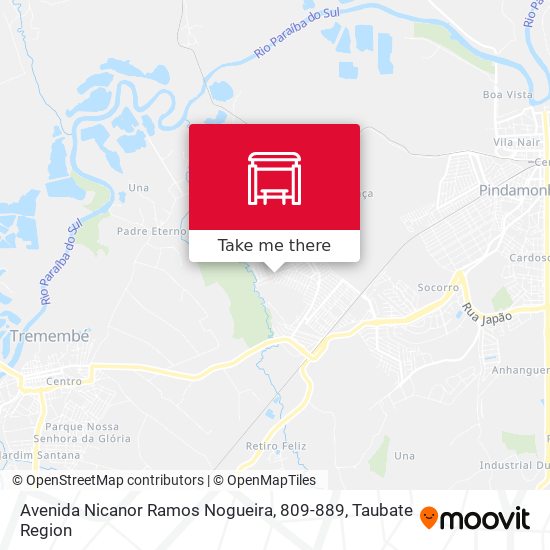 Avenida Nicanor Ramos Nogueira, 809-889 map