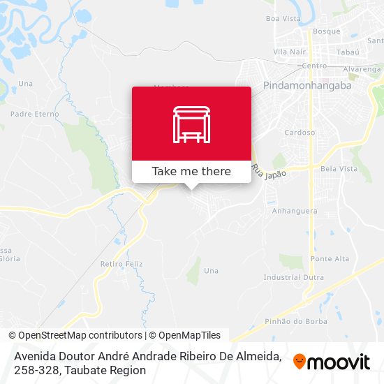 Avenida Doutor André Andrade Ribeiro De Almeida, 258-328 map